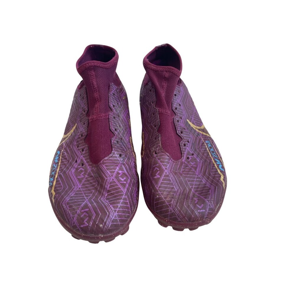 Nike Zoom Mercurial Superfly 9 Academy KM TF Turf Soccer Shoes Men's 7 Beetroot - Picture 2 of 9